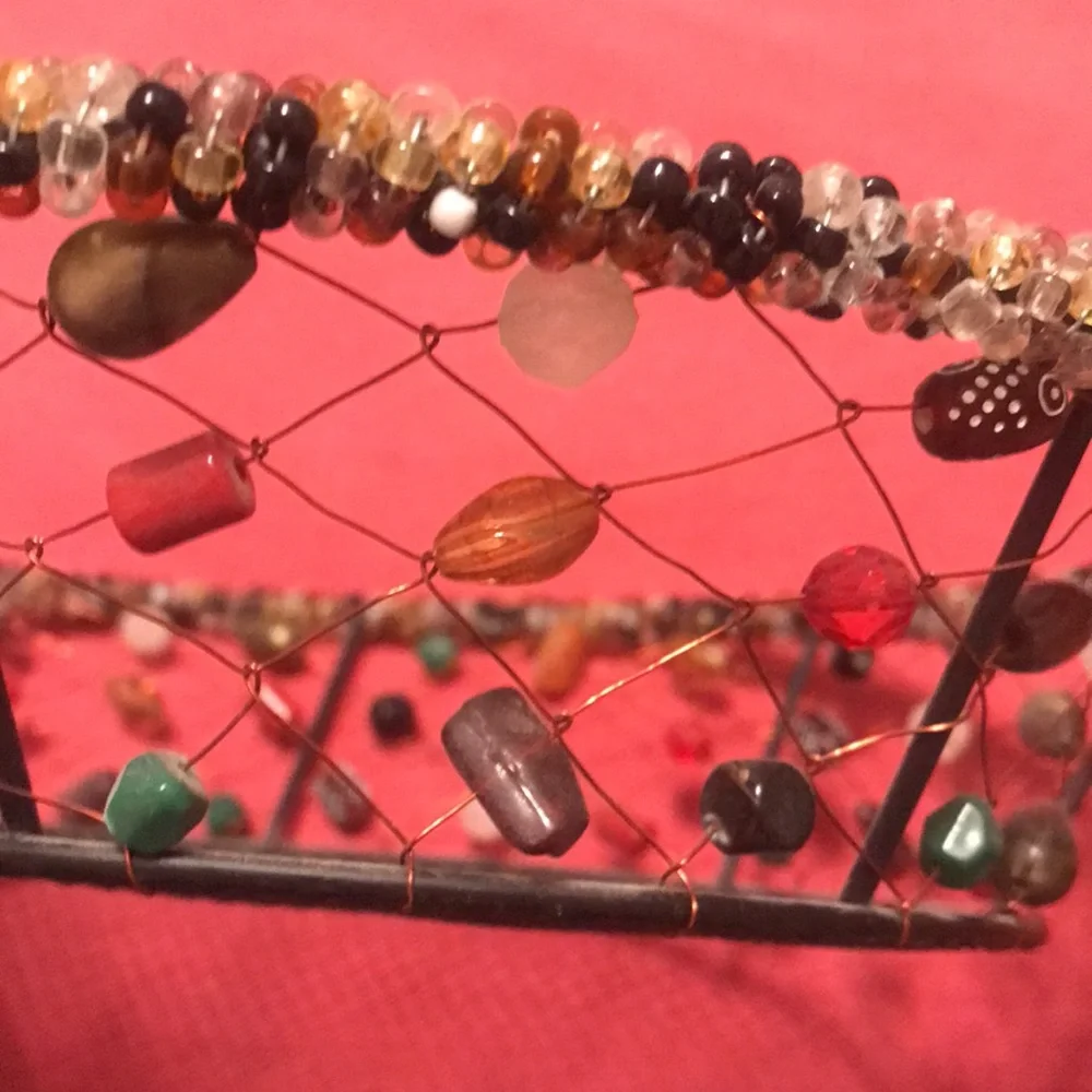 Beaded Basket